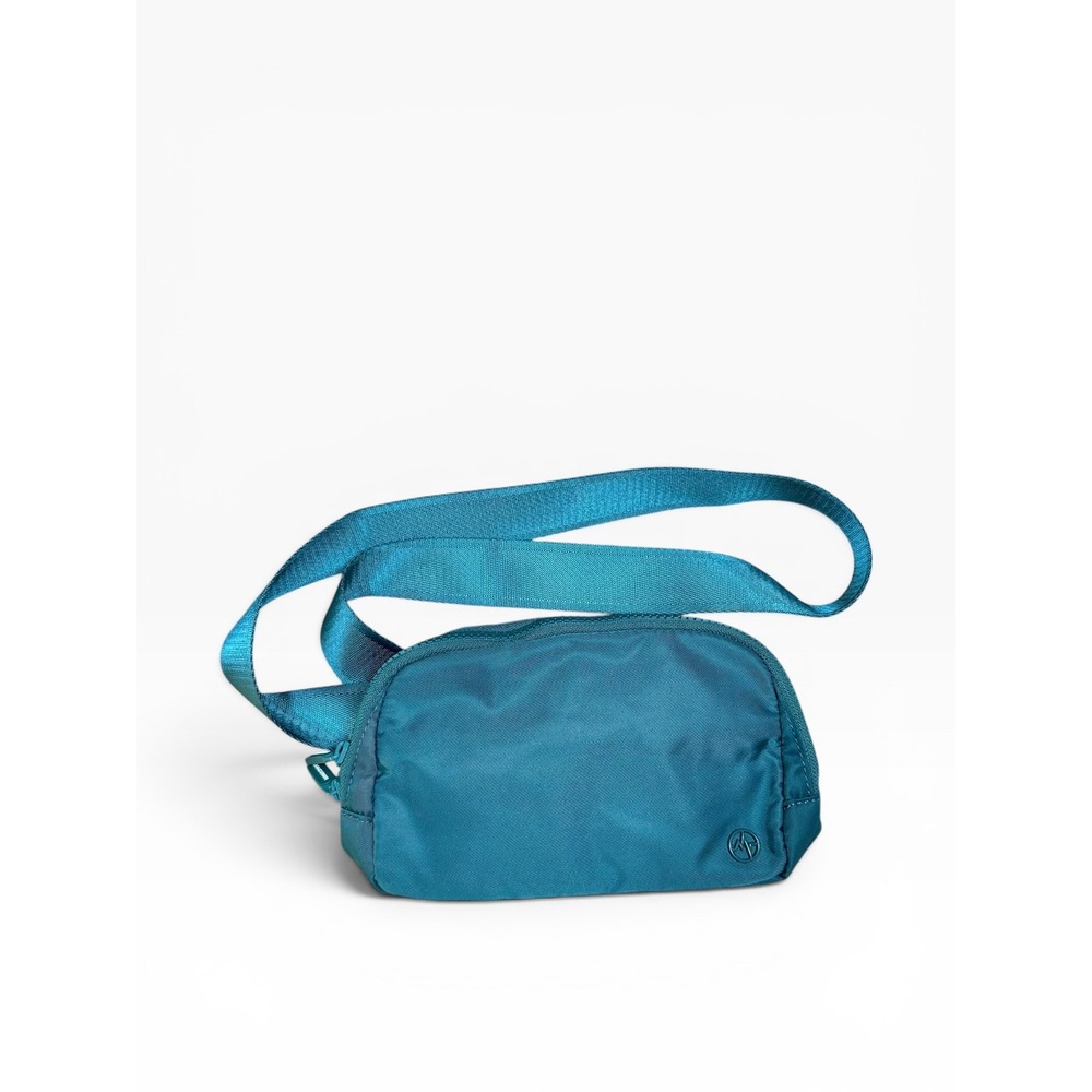 Pander Teal Blue Nylon Belt Bag Adjustable Crossbody‎ Fanny Pack